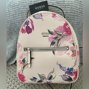 NWT Guess mini backpack pink floral